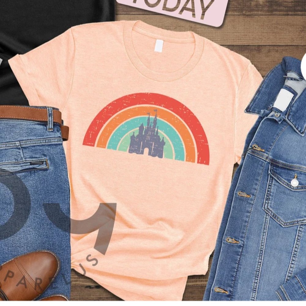 Disney Rainbow Tee